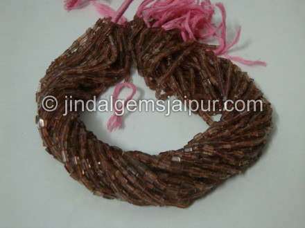 Pink Andulosite Plain Square